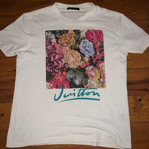 Louis Vuitton Flower Print T-Shirt
